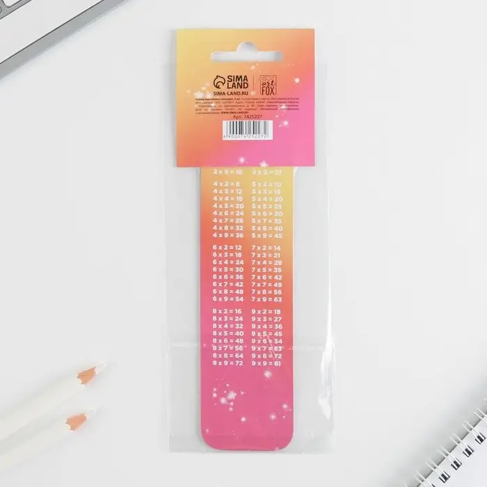 Закладки картонные, шпаргалки 5 шт «Девочки» Закладки картонные, шпаргалки 5 шт «Девочки»