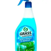 Средство для мытья стёкол и зеркал Clean Glass, голубая лагуна, 600 мл