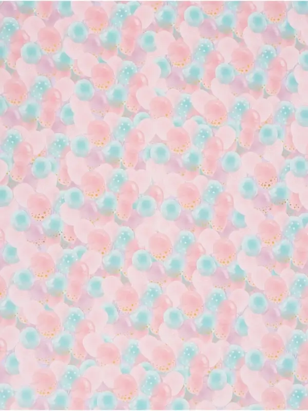 Бумага упаковочная глянцевая &laquo;Шарики&raquo;, 70&times;100 см