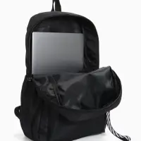 Рюкзак молодёжный на молнии, с карманами, с цифрой 23, размер 31&times;15&times;45 см, чёрный