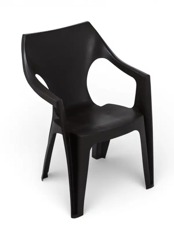 Кресло садовое Decorona DeForma, 55&times;53.5&times;78.5 см, пластиковое, цвет тёплый орех