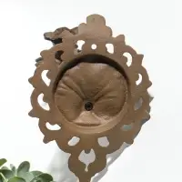 Подсвечник настенный чугун на 1 свечу "Цветок герцога" 18х12,1х16,3 см