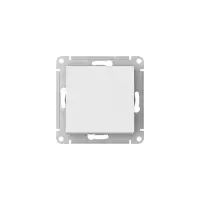 ATLASDESIGN AQUA 1-клавишный ПЕРЕКЛЮЧАТЕЛЬ IP44, сх.6, 10АХ, быстрозажимные клеммы, БЕЛЫЙ