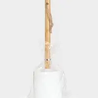 Ёрш для унитаза Доляна Bamboo, белый