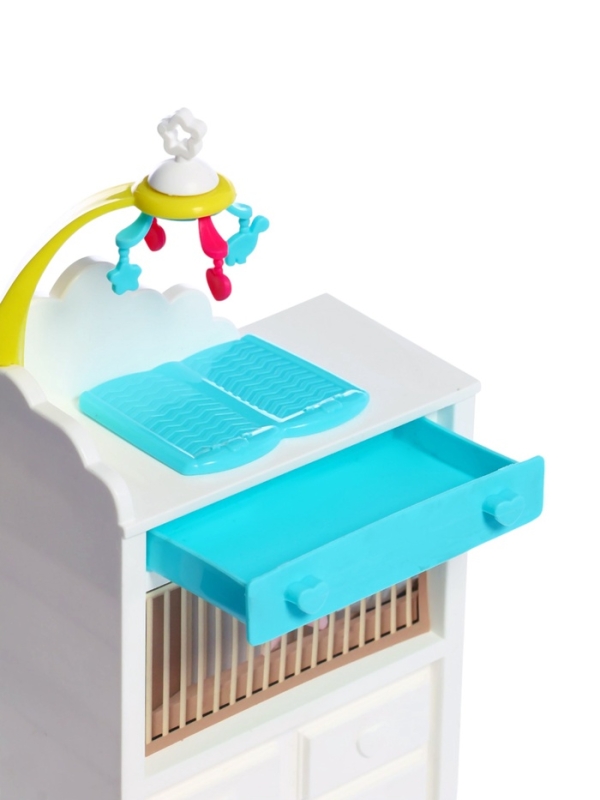 Кукла-модель "Счастливая мамочка" с аксессуарами