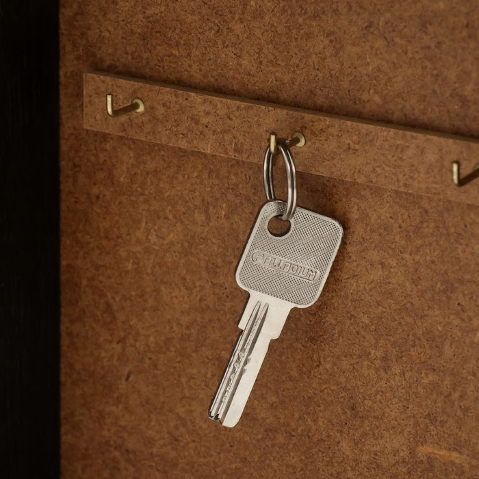 Ключница Ключница "Букет белых лилий" венге 19х24 см МИКС