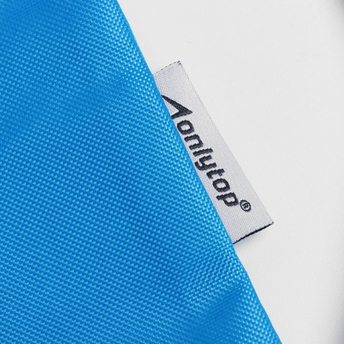 Сумка для мокрых вещей, 42*32 см, цвет голубой Сумка для мокрых вещей, 42*32 см, цвет голубой