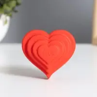 Ночник "Большое сердце" 2Вт LED красный 3,5х6,5х6см Ночник "Большое сердце" 2Вт LED красный 3,5х6,5х6см