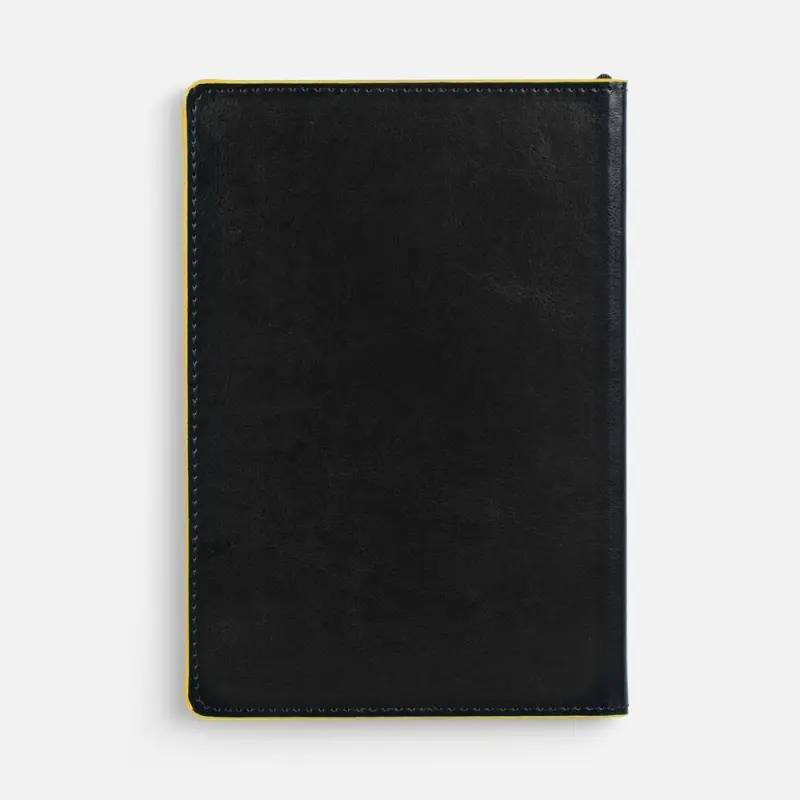 Ежедневник Alanis, недатированный, черный c желтым Ежедневник Alanis, недатированный, черный c желтым