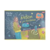 Альбом для рисования Hatber. Street Style А4, 40 листов, на скобе