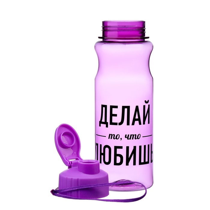 Бутылка для воды, 500 мл,  Бутылка для воды, 500 мл, "Делай то, что любишь"