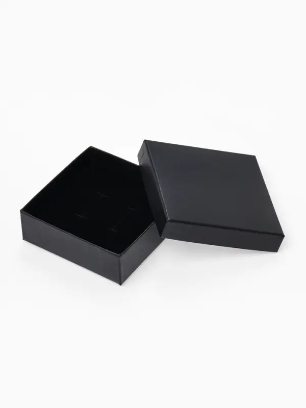 Коробочка подарочная под набор &laquo;Минимал&raquo;, 9&times;9 см, (полезная часть 8.5&times;8.5 см), чёрная