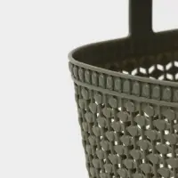 Корзина - сумка для хранения &laquo;Лукошко&raquo;, пластик, 29&times;15&times;24.5 см, цвет МИКС