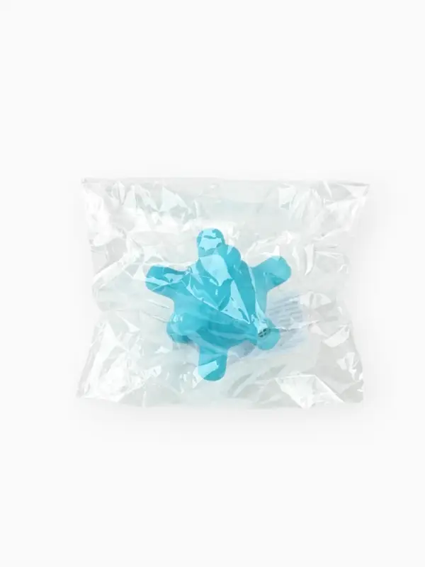 Игрушка пищащая Игрушка пищащая "Мячик, шипы", 5 см, голубая