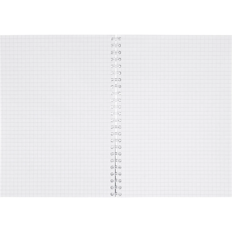 Бизнес-тетрадь А5 96л Attache Градиент Фиолет клетка, 65г, греб, УФ-лак