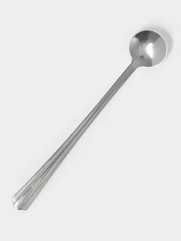 Ложка для специй, длина 12.5 см, толщина 1.2 мм, упрощённой обработки, нержавеющая сталь, серебристая