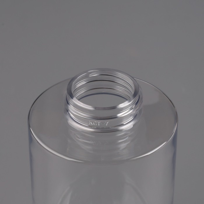 Флакон с помпой, 300 мл, цвет белый/прозрачный Флакон с помпой, 300 мл, цвет белый/прозрачный