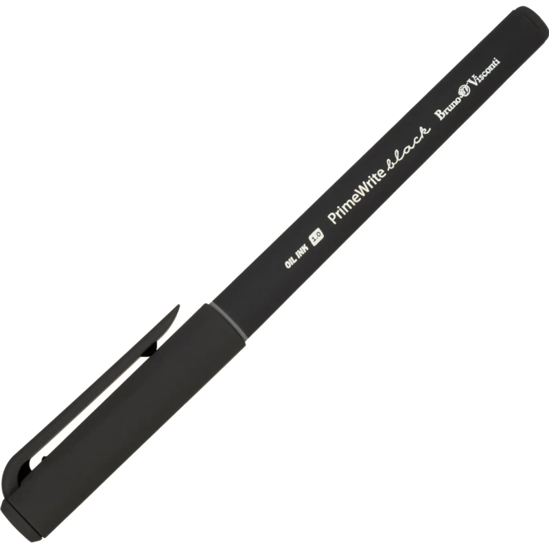 Ручка шариковая неавтомат. PrimeWrite.Basic.Black маслян,1мм,син 20-0295/04