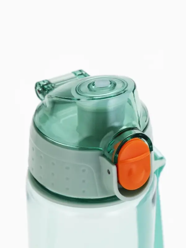 Бутылка для воды пластиковая Sport, 600 мл, голубая