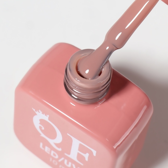 Гель лак для ногтей &laquo;GENTLE&raquo;, 3-х фазный, 10 мл, LED/UV, цвет нюдовый (4)