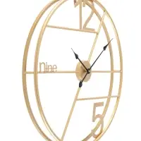 Часы настенные интерьерные &laquo;Ектон&raquo;, серия: Лофт, металл, бесшумные, плавный ход, d=59 см, от батарейки 1&times;АА