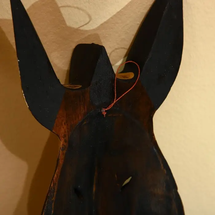 Маска «Зебра», 50 см, дерево албезия Маска «Зебра», 50 см, дерево албезия