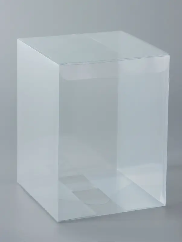 Складная прозрачная коробка из PVC, для упаковки подарков, 11&times;11&times;15 см