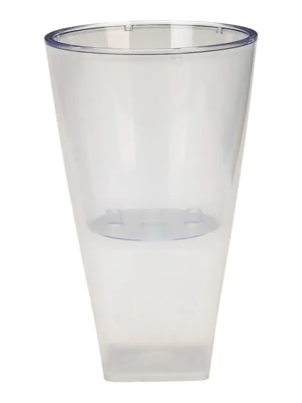 Горшок для цветов d=150 мм "Грейс", цвет прозрачный