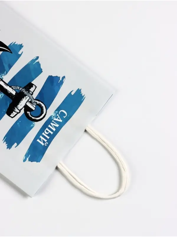 Пакет подарочный крафт «Самый надежный», 18×8×25 см