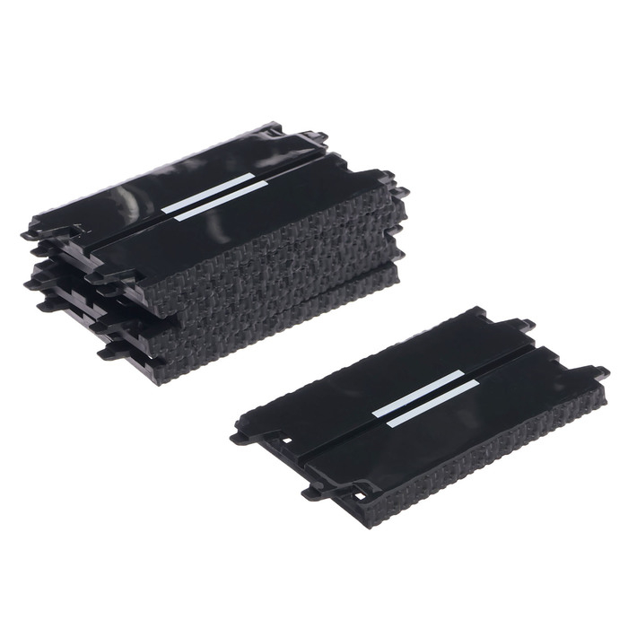 Автотрек железная дорога &laquo;Большое путешествие&raquo;, с машинкой и поездом, перекресток, светофор