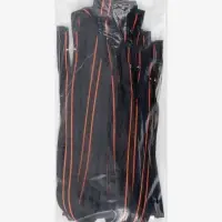 Молния &laquo;Спираль&raquo;, №5, разъёмная, замок автомат, 80 см, оранжевая, тёмно-синяя