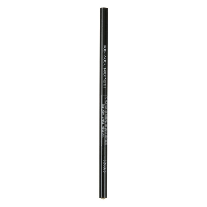 Карандаш незаточенный 4.3 мм, Koh-I-Noor 3263/5, по стеклу, металлу, пластику, чёрный, L=175 мм, МИКС упаковки Карандаш незаточенный 4.3 мм, Koh-I-Noor 3263/5, по стеклу, металлу, пластику, чёрный, L=175 мм, МИКС упаковки