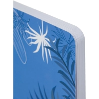 Тетрадь общая Attache Selection Navy nature Синий А5 80л клетка, сшивка