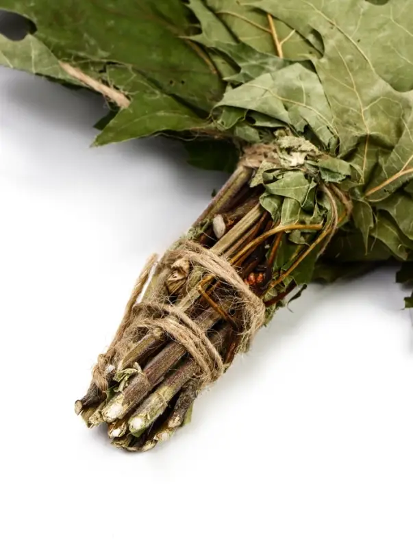 Веник для бани, дубовый, 55 см, с шалфеем, &laquo;Добропаровъ&raquo;