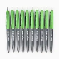 Ручка шариковая, синяя паста автоматическая 0.7 мм пластик &laquo;Защитнику&raquo;