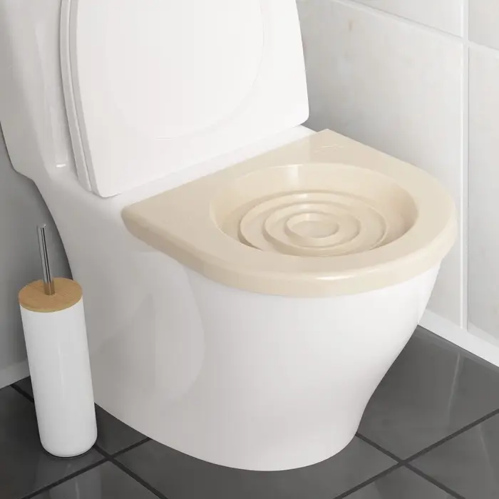 Туалет для приучения кошек к унитазу 39.2&times;38.7&times;3 см, белый