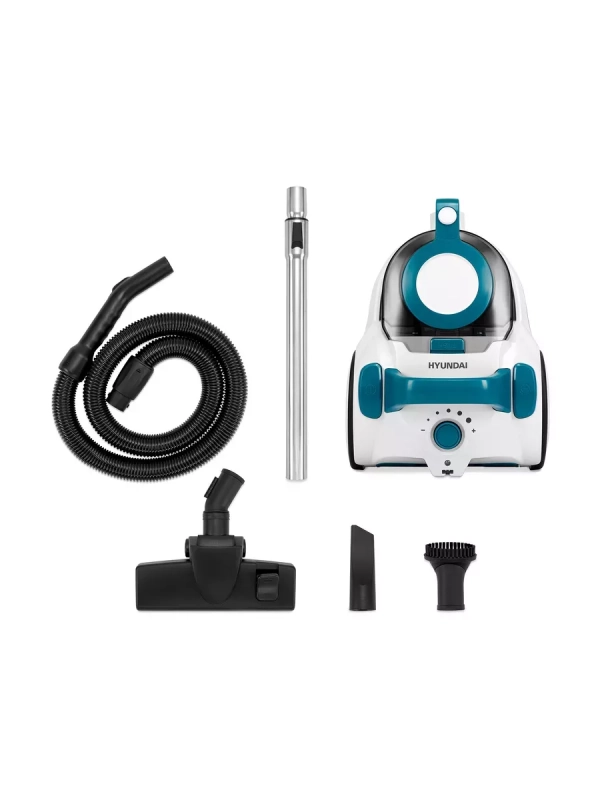 Пылесос HYV-C5460 2,5л 2200Вт белый-бирюзовый Пылесос HYV-C5460 2,5л 2200Вт белый-бирюзовый