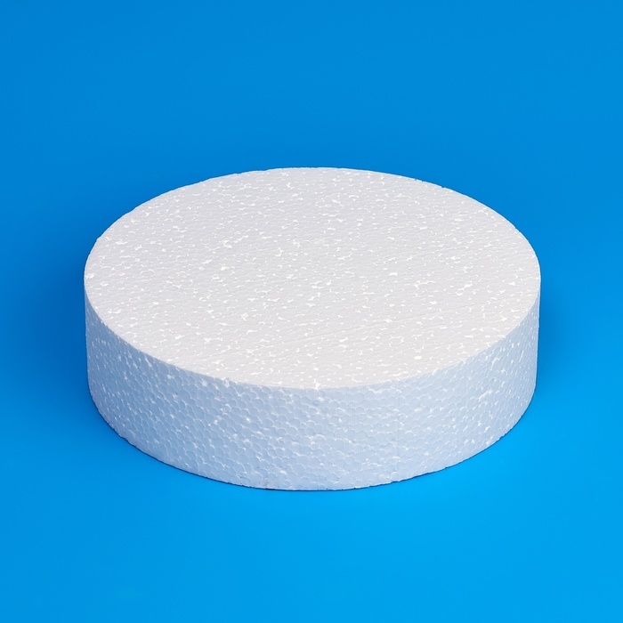 Флористическая основа из пенопласта Флористическая основа из пенопласта "Диск", 20 х 5 см