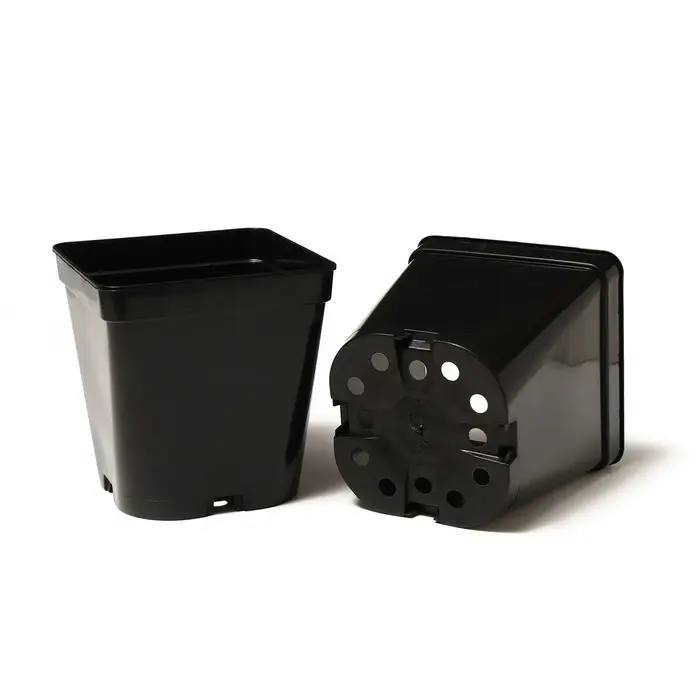 Горшок для рассады, 3 л, d=16 см, h=16 см, чёрный, Greengo Горшок для рассады, 3 л, d=16 см, h=16 см, чёрный, Greengo