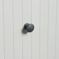 Ручка-кнопка CAPPIO RK148, d=30 мм, цвет графит, 8 шт.
