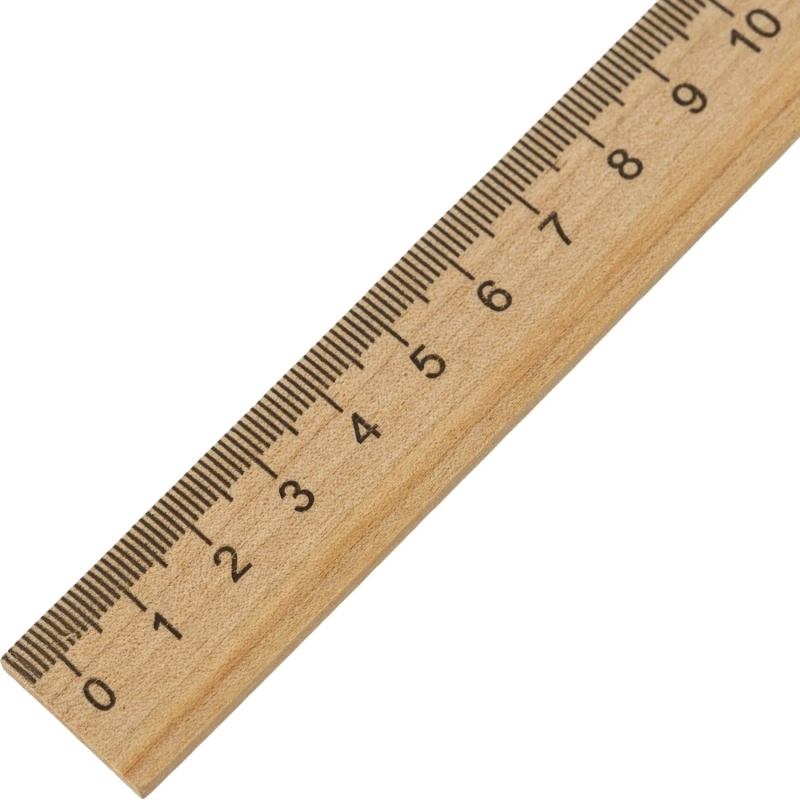 Линейка деревянная 30см, лд30