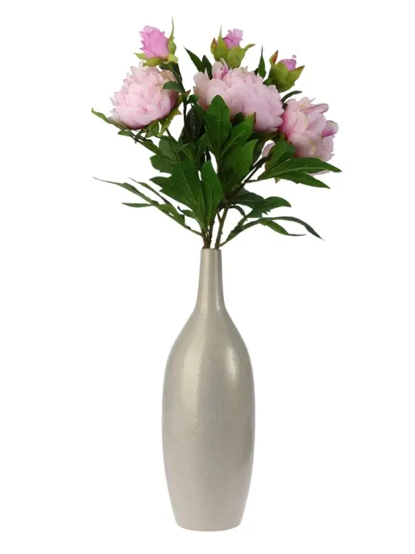 Цветы искусственные &laquo;Пион дуо&raquo;, 12&times;60 см, сиреневые