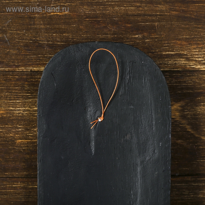 Маска настенная дерево Маска настенная дерево "Абориген с узором вензеля" 3х12х50 см