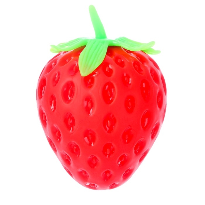 Антистресс игрушка «Клубничка», мялка с пастой Антистресс игрушка «Клубничка», мялка с пастой