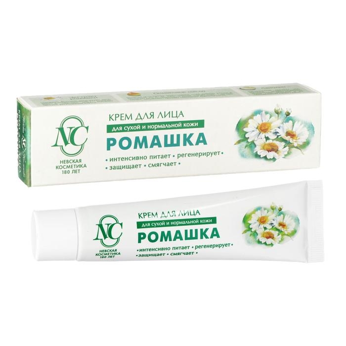 Крем для лица «Невская косметика», ромашка, питание, регенерация, защита, смягчение, 40 мл Крем для лица «Невская косметика», ромашка, питание, регенерация, защита, смягчение, 40 мл