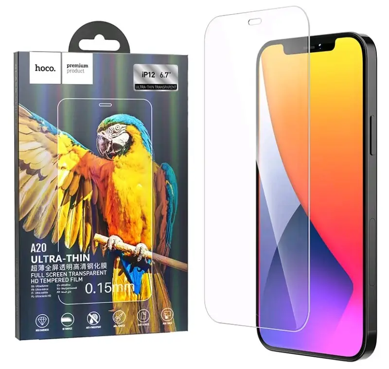 Защитное стекло для iPhone 12 Pro Max 2.5D А20 Hoco прозрачное