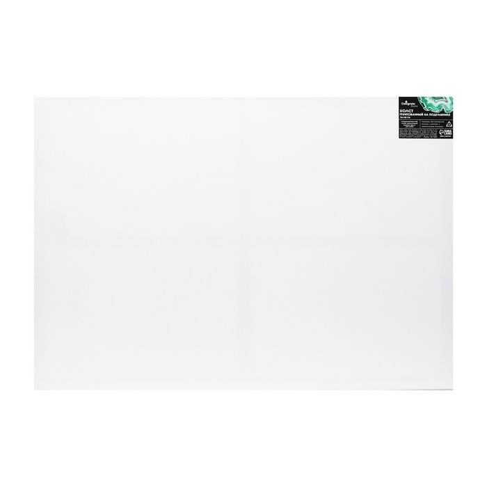 Холст на подрамнике 1,6х70х100 см, хлопок 100%, акриловый грунт, среднезернистый, 380г/м² Холст на подрамнике 1,6х70х100 см, хлопок 100%, акриловый грунт, среднезернистый, 380г/м²