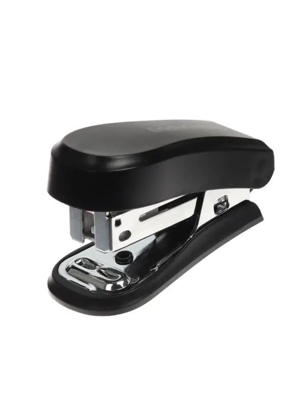 Степлер ErichKrause Clippy mini Classic, №24/6, 26/6, до 15 листов, чёрный