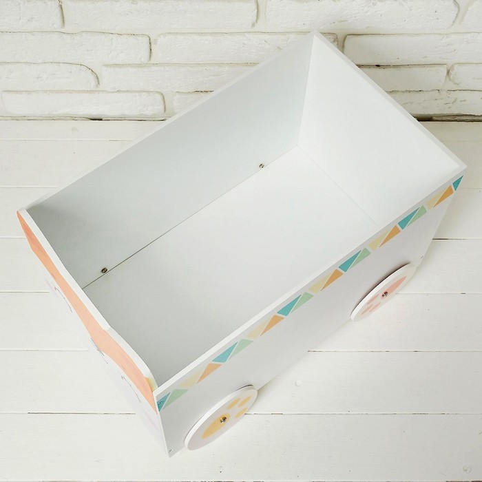 Контейнер-сундук «Лиса», цвет белый Контейнер-сундук «Лиса», цвет белый