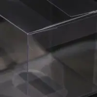 Складная коробка из PVC, прозрачная, 7×7×7 см Складная коробка из PVC, прозрачная, 7×7×7 см